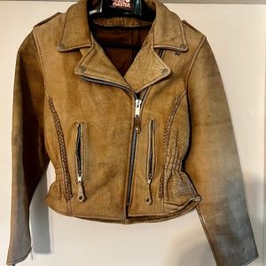 Tour Master leather motorcycle jacket